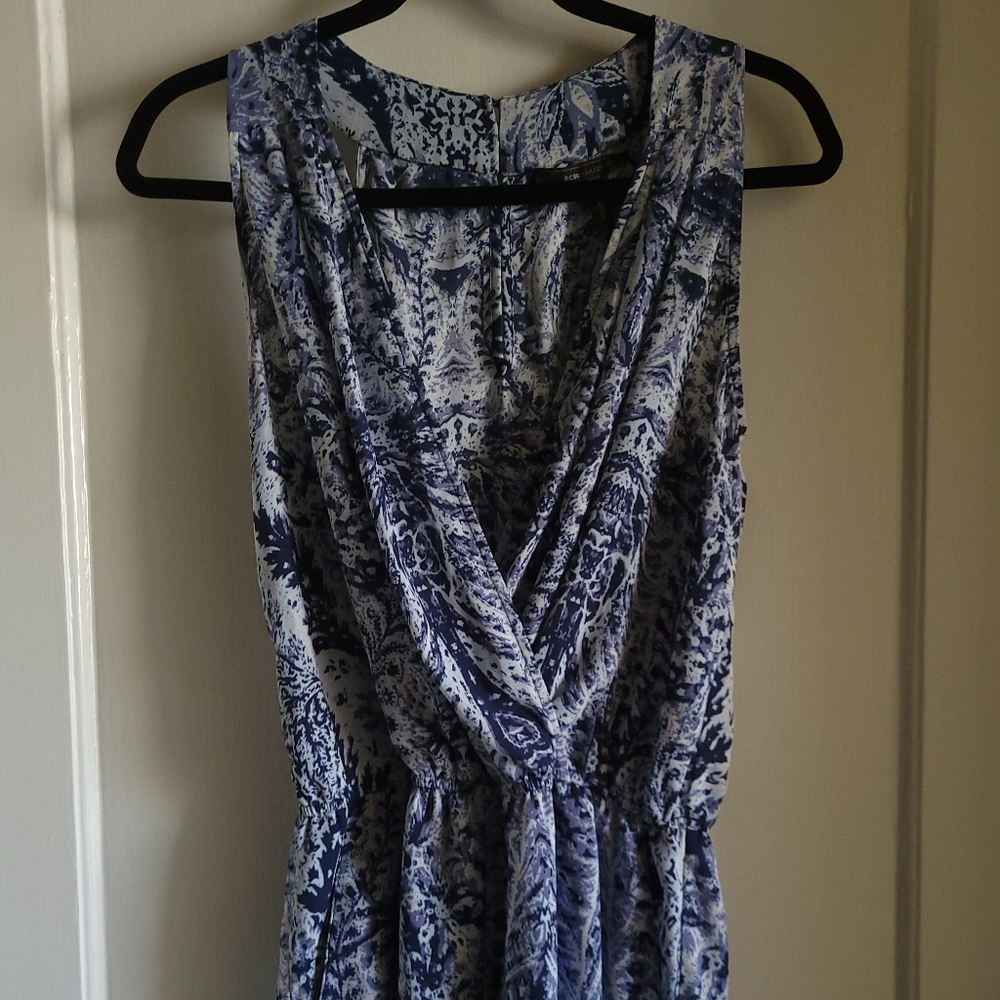 BCBGMAXAZRIA Handkerchief Romper